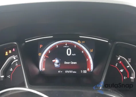 2019 Honda Civic Sport z USA, uszkodzony, nr VIN 2HGFC2F81KH556618